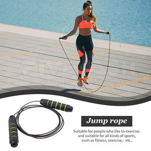 Cuerdas para Saltar Ajustables, Cuerda de Fitness con Mango Resistente, Movimiento Suave, Fáciles de Usar para Entrenamiento Diario - Product Image 4
