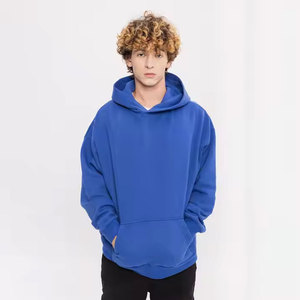 เสื้อฮู้ดพิมพ์ลายพัฟฟ์สไตล์ใหม่สำหรับผู้ชาย ออกแบบเองได้ คุณภาพดีเยี่ยม สีพื้นเรียบง่าย ผ้าฝ้ายผสม พิมพ์ลายพัฟฟ์ สำหรับผู้ใหญ่ - Product Image 1