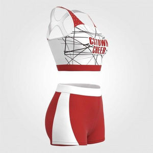 Tenue de cheerleading pour compétition de danse, uniforme de cheerleading, vêtements de performance pour sports d'équipe - Product Image 6