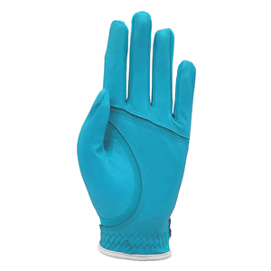 Gants de golf en cuir véritable, durables et de haute qualité, avec logo personnalisé, paume en cuir de mouton, doux, pour hommes, couleur blanche. - Product Image 6