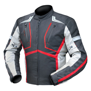 Chaqueta de Motociclista de Cuero Unisex, Talla Grande, Cortavientos, de Carreras, Manga Larga - Product Image 6