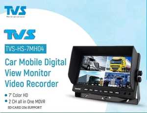 TV 7-inch tất cả-trong-một điện thoại di động <span class=keywords><strong>DVR</strong></span> Xe Màn hình 4CH AHD 960P video & Quad hiển thị - Product Image 5