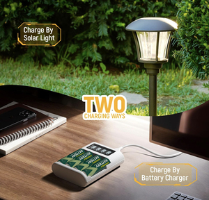 Yohcell 4 gói 3000mAh AA 1.2V Nimh pin có thể sạc lại LR6 No.5 pilas cho đèn pin và nhà thiết bị điện tử - Product Image 5