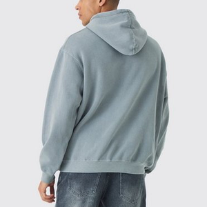 Sudadera con Capucha de Algodón 100% de Diseño Exclusivo con Estampado Bordado y Estilo Holgado, Venta al por Mayor de Fábrica - Product Image 4