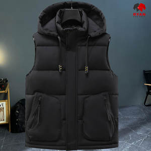 Chaleco Acolchado Impermeable Personalizado Ryan Pro Gear para Hombre con Tela de Lana Peinada, Transpirable y Antibolitas, Diseño OEM ODM - Product Image 1