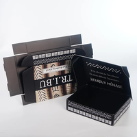 Emballage d'expédition auto-érectile en carton ondulé recyclable de qualité supérieure avec logo personnalisé et marque privée, finition mate, pour boîtes d'avion