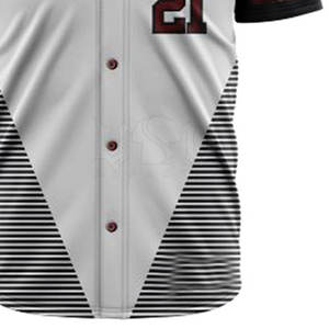 Ropa deportiva Uniforme de béisbol de nuevo diseño Uniforme de béisbol de poliéster 100% a la venta - Product Image 5