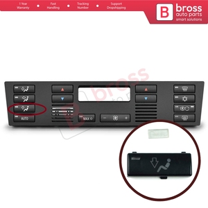 Cubierta del Botón de Ventilación de Aire Acondicionado y Calefacción BDP88-3 para X5 E53 2000-2006, Serie 5 E39 1996-2003, 64116915812 - Product Image 5