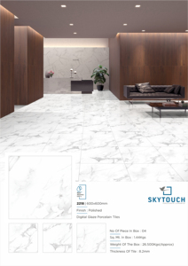 CARREAUX EN CÉRAMIQUE DE COULEUR BLANCHE 600X600MM DE BONNE QUALITÉ CARREAUX EN PORCELAINE NUMÉRIQUE POUR LA CONSTRUCTION du principal fabricant - Product Image 4