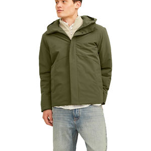 แจ็กเก็ตขนเป็ดแฟชั่นใหม่สำหรับผู้ชายผู้หญิงเสื้อผ้าที่อบอุ่นระบายอากาศได้ดีชุดทำงานกลางแจ้งกันน้ำ - Product Image 6