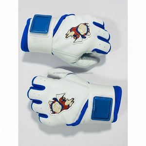 Genuine Cowhide Leather Custom <b>Baseball</b> Batting Gloves Durable & Comfortable Custom <b>Baseball</b> Batting Gloves - Product Image 5