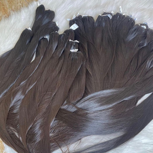 Cuticules alignées 100% naturelles, vente en gros de cheveux crus, paquets de cheveux brésiliens, cuticules alignées, vendeurs de cheveux vierges indiens - Product Image 3