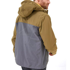 Veste coupe-vent pour hommes de qualité supérieure à manches longues avec poches, idéale pour les vêtements de mode de tous les jours - Product Image 2