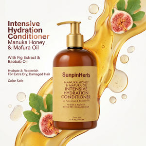 Private Label Hydrating Hair <b>Conditioner</b> with Manuka Honey Mafura Oil for Dry Damaged Hair Manufacturer - Product Image 3