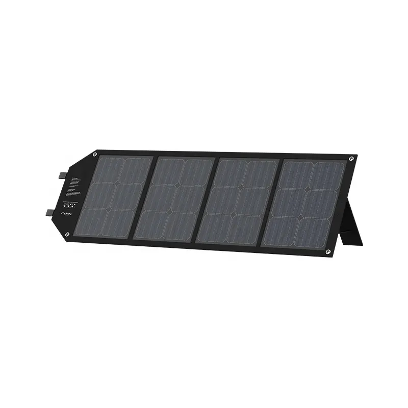 منتجات جديدة بسعر الجملة لوح شمسي قابل للطي OEM لوح شمسي قابل للنقل 100 وات 18 فولت لحقيبة حمل