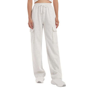 Pantalon de jogging personnalisé de haute qualité pour femmes, pantalon de survêtement décontracté, hiver 100% coton, pantalon de service OEM - Product Image 4