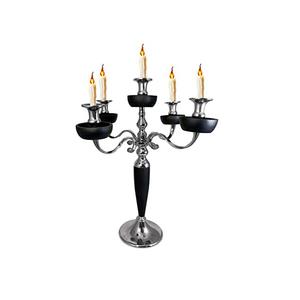 <b>Leaf</b> Design Metal Stylish Candle Lamp For Home Hotel Restaurant Decor Standard Style Customized Candle Holder Lamp Usage Item - Product Image 5