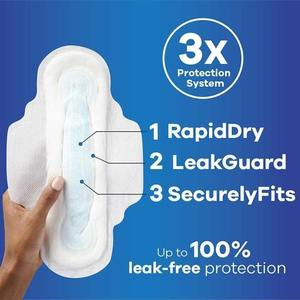 Para siempre, almohadillas Maxi de algodón ultrafinas, tamaño 3, gorra grande Extra larga, 33 unidades, sanitarias desechables, súper absorbentes, transpirables - Product Image 2