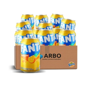 แฟนต้าพรีเมียม รสสับปะรดอเมริกัน 12x355มล. เครื่องดื่มอัดลม รสชาติทรอปิคอล จำหน่ายแบบยกแพ็ค - Product Image 2