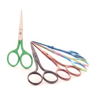 Tijeras para vello facial cuidado de uñas y modelado de uñas con diseño ergonómico tijeras profesionales de belleza para el cuidado de uñas - Product Image 4