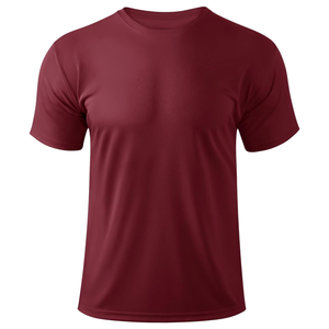 High Quality Custom Printed Embroidered Logo Men's Summer Solid Short Sleeve <b>Tshirt</b> Comfortable Breathable 100% Cotton Top - Product Image 1