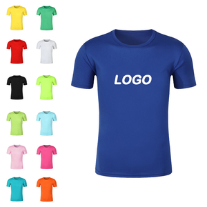 Camisetas de Manga Corta Unisex de Punto, 100% Poliéster, Impresión Personalizada OEM, Secado Rápido, Ecológicas, Transpirables, Antiarrugas - Product Image 1