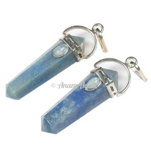 Pendentifs Feng Shui Fluorite à double point Agate sculptée Pierre précieuse Multi-style Accessoire polyvalent - Product Image 6