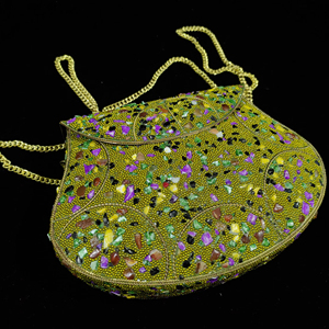 Elegant <b>Mosaic</b> Women Clutch Bag Luxury Wedding Accessory for Modern and Traditional Outfits for Evening and Party Wear - Product Image 1