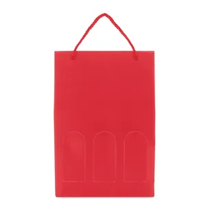Sacs fourre-tout promotionnels personnalisés, boîte porte-bouteille Tlick pour le merchandising - Product Image 3