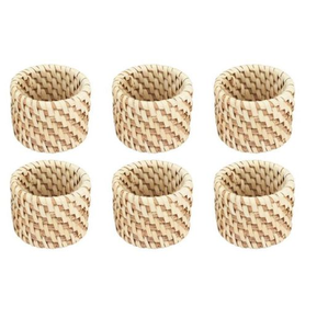 New Design Rattan Napkin Ring Best Design Customized Size Rattan Napkin Rings <b>for</b> <b>Wedding</b> Table Decorative Item - Product Image 5