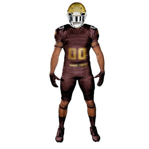 Vente en gros d'uniformes de football américain par sublimation fournisseur d'usine personnalisé vêtements de sport en tissu doux respirant réversible à séchage rapide - Product Image 1