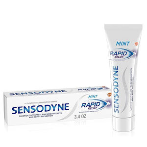 <span class=keywords><strong>Sensodyne</strong></span> Rapid Relief <span class=keywords><strong>Dentifricio</strong></span> per Denti Sensibili, Trattamento per Denti Sensibili, Menta - 3 - Product Image 1