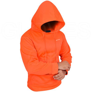 Fabricante de Ropa OEM, Sudaderas con Capucha Impermeables de Forro Polar para Invierno, Diseño Bordado Personalizado, 100% Algodón Orgánico - Product Image 1