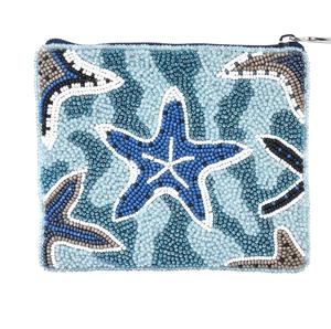 Monedero bordado con cuentas de semillas de moda para uso diario, monedero pequeño con bordado de cuentas de semillas de estilo étnico - Product Image 4