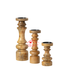 Bougeoir décoratif en bois Morden DDesign pour le désherbage Événements Décoration de table Bougeoir au prix de gros Meilleure vente - Product Image 3