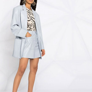 Shorts en cuir décontractés pour femmes, respirants, écologiques, légers, confortables, ajustement parfait, finition soignée, attrait intemporel, confort quotidien - Product Image 6