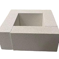 Brique isolante en mullite Tynason, faible conductivité thermique, légère, brique réfractaire pour l'isolation des fours