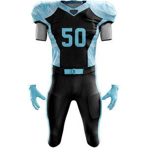 Wholesale <b>Top</b> Quality Customized American Football Uniforms <b>for</b> Youth Football Uniform <b>Club</b> Custom Logo Colors and Size OEM - Product Image 2