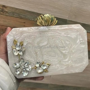 แม่พิมพ์เรซินทำด้วยมือสุดหรูพร้อมรูปแบบรูปทรงเรขาคณิตลายนางฟ้าสำหรับงานแต่งงานร้านค้าปลีกร้านบูติกแฟชั่น - Product Image 2