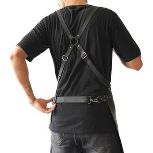 Weavewin ผ้ากันเปื้อนผ้าใบสำหรับเชฟออกแบบได้ตามต้องการกันน้ำกระเป๋าหนังคาดเอวหลายกระเป๋าสำหรับทำความสะอาด - Product Image 6