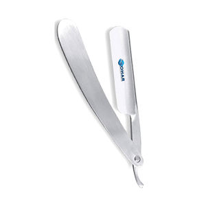 VENTA AL POR MAYOR SALÓN DE BARBERO DE ACERO CORTA RECTA GARGANTA AFEITADORA SHAVETTE RASOIRS SALÓN PROFESIONAL RASOI USANDO INSTRUMENTO - Product Image 4