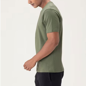 Summer Wear T-shirts vierges pour hommes T-shirts à manches courtes pour hommes T-shirts à col rond pour vente en ligne - Product Image 2