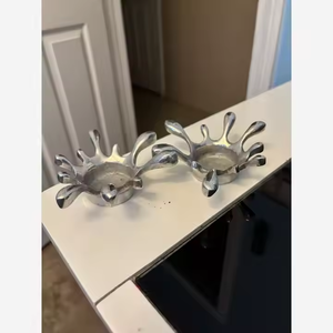 Velas votivas de metal real: soportes elegantes, ¡Perfectos para Acción de Gracias! Disponible en votivos de la mejor calidad y alta tendencia - Product Image 4