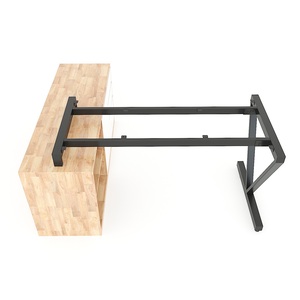ที่วางเท้าพร้อมโต๊ะสไตล์อินดัสเทรียล VConcept 160x80 ซม. ประกอบง่าย-HCVC019 - Product Image 1