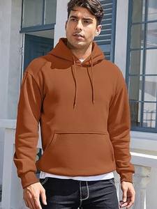 100% sudaderas con capucha de algodón 100% algodón Pakistán hecho sudaderas con capucha para hombres cómodo básico todos los colores gran oferta invierno esencial liso - Product Image 2