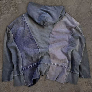 Sudadera con Capucha Extra Grande para Hombre, de Alta Calidad, Gruesa, sin Forro, con Forro de Peluche, Personalizable con Logotipo, Sudadera de Felpa Gruesa para Hombre - Product Image 6