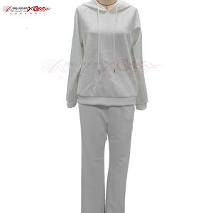 ชุดวอร์มประดับพลอยเทียมสำหรับผู้หญิงชุดสองชิ้นสำหรับผู้หญิงดีไซน์แบบสวมหัว - Product Image 1