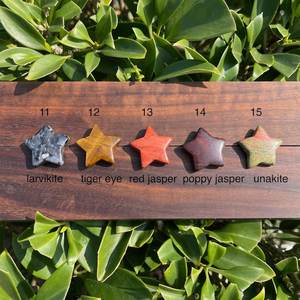 Mini pierre de poche ovale en cristal jaune naturel pour bijoux Reiki et cadeau d'emballage de guérison pour elle - Product Image 4