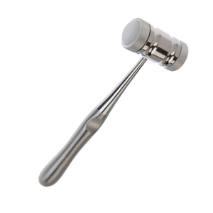 Maillet Hibbs de haute qualité 1 12 po x 8 po Poids de la tête en laiton massif 12 oz Marteau chirurgical orthopédique en acier inoxydable - Product Image 2