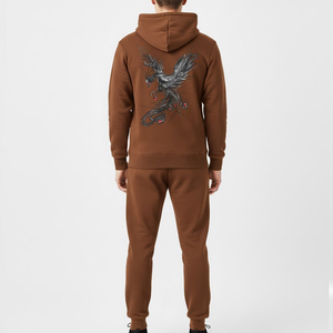 Vêtements de jogging d'entraînement, survêtements brodés pour hommes, best-seller, survêtement brodé pour hommes, coupe classique, en vrac - Product Image 2